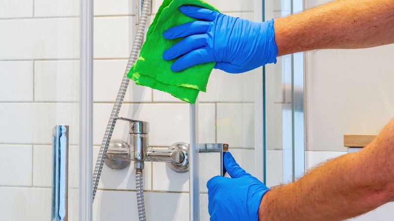 how to remove limescale from your bathroom