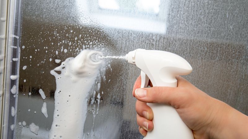 clean limescale from your bathroom